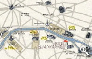 Du Quai Voltaire Parigi